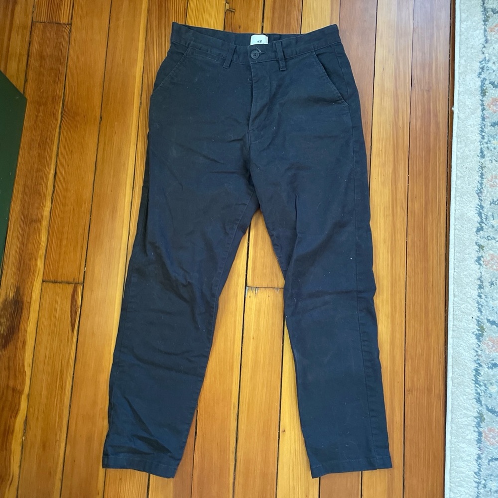 H&M Men's Dark Navy Chino Pants